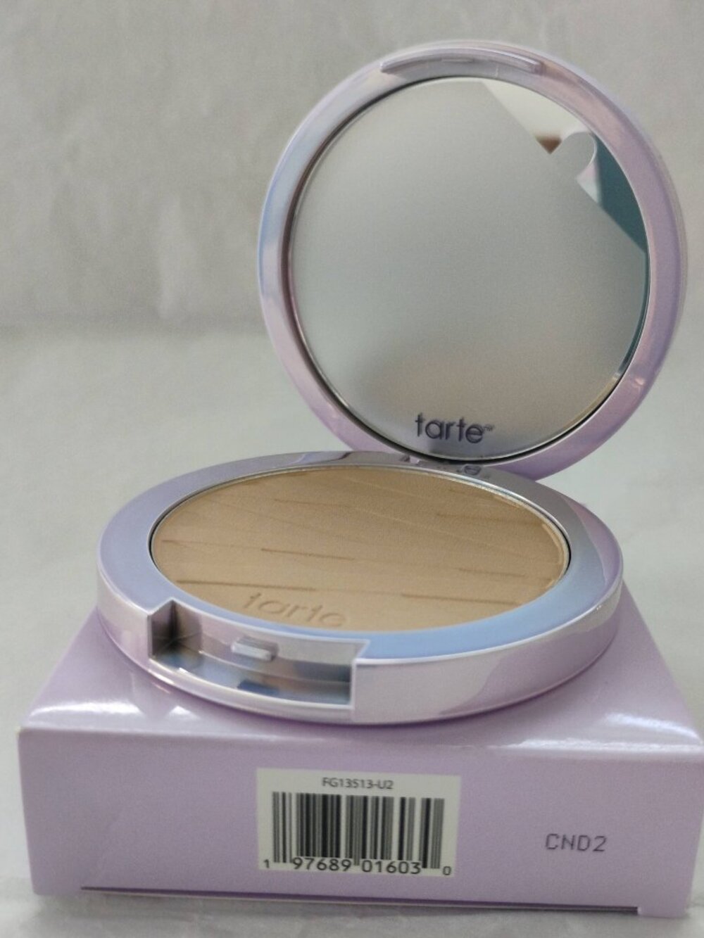 tarte Face Tape Pressed Powder Foundation 22N 'Light Neutral'- NWT- Full Size